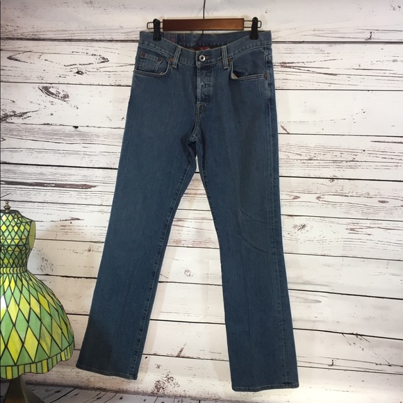 Lucky Brand Easy Ride Boot Jean Size 6/28 Button - Picture 1 of 8